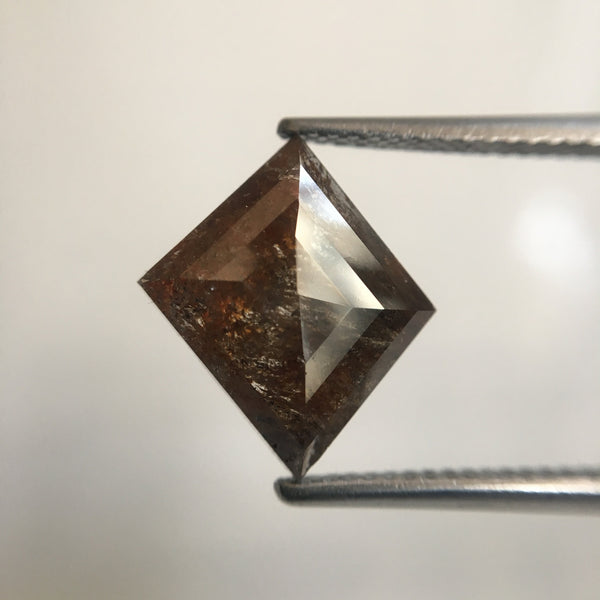 3.19 Ct Brownish Red Color Kite Shape Natural Loose Diamond, 13.10 mm X 11.80 mm X 3.19 mm Fancy Shape Natural Diamond for Jewelry AJ12/25