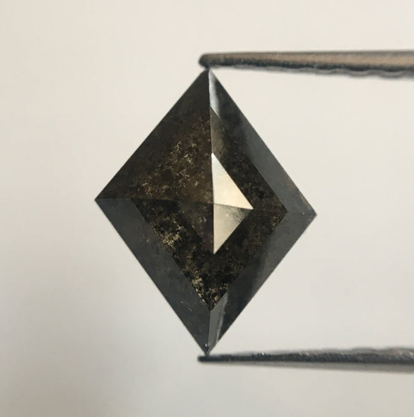 1.44 Ct 9.33 mm X 6.85 mm X 3.63 mm Fancy Grey Color kite shape Natural Loose Diamond,  geometric Shape Brilliant grey Diamond  AJ14/72