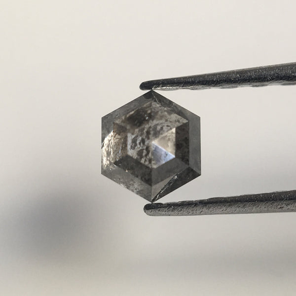 1.54 Ct 6 Pcs Hexagon Shape Natural Loose Diamond, 3.28 mm to 4.06 mm Fancy Hexagon Cut loose diamond SJ28/36