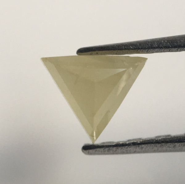 0.43 Ct Natural yellowish grey Color Triangle shape Loose Diamond 3 Pcs, 3.27 to 3.49 mm Excellent Natural Diamond quality SJ41/26