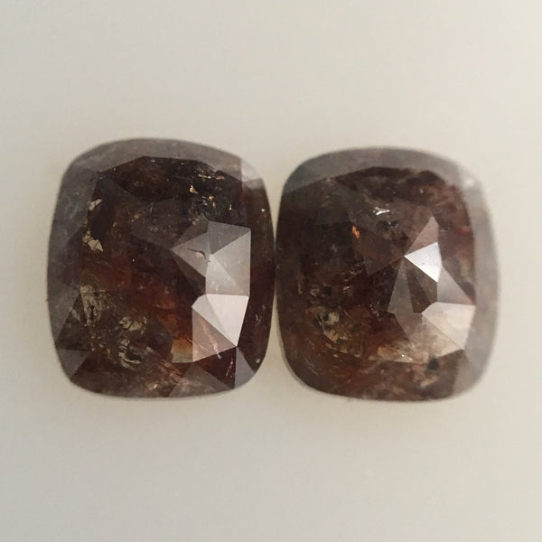 2.01 Ct Oval Cognac Brownish Gray Natural Loose Diamond 8.02 mm X 7.06 mm X 3.54 mm Natural Loose Diamond SJ44/54