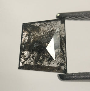 1.07 Ct Gray geometric shape Natural Loose Diamond, 6.99 mm X 6.05 mm x 2.18 mm Fancy Shape Natural Diamond Use For ring SJ43/50