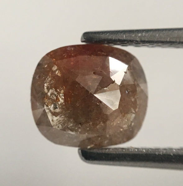 2.12 Ct Oval Brownish Natural Loose Diamond 7.07 mm X 6.22 mm X 2.55 mm Natural Loose Diamond SJ44/56