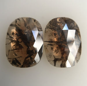 5.69 Ct Oval Shape Fancy Brown Natural Loose Diamond 11.76 mm X 8.57 mm x 2.57 mm Oval Shape Rose Cut Natural Loose Diamond SJ45/27