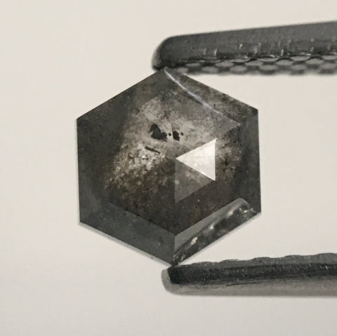 0.59 Ct Hexagon Shape Natural Loose Diamond 5.39 mm X 4.90 mm X 2.50 mm Fancy Hexagon Cut loose diamond Use for Jewellery making SJ28/52