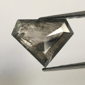 0.79 Ct Fancy Gray color Natural Loose Diamond Shape Natural Loose Diamond, 6.16 mm x 7.96 mm x 2.42 mm Diamond Shape for ring SJ50/06
