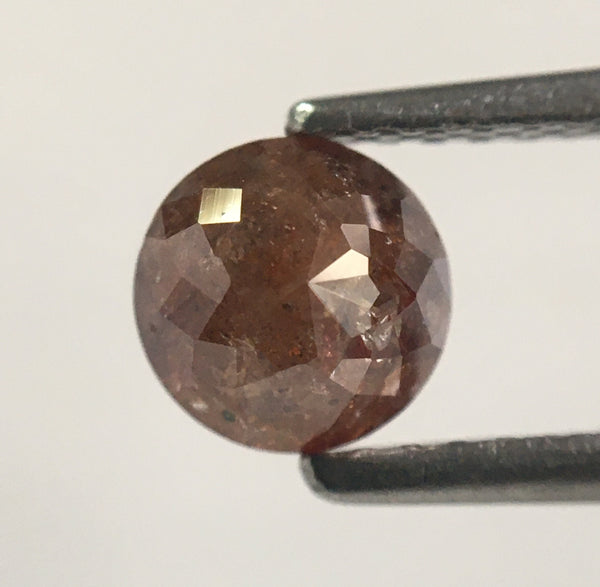 0.92 Ct Brown Round Shape Rose cut Loose Natural Diamond, 5.42 mm x 3.50 mm Rose cut Loose Natural diamond low price SJ51/08