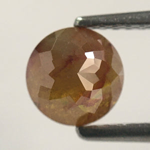 1.19 Ct Yellowish Brown Round Shape Rose cut Loose Natural Diamonds, 6.05 mm X 3.81 mm Rose cut Loose Natural diamond low price SJ51/10