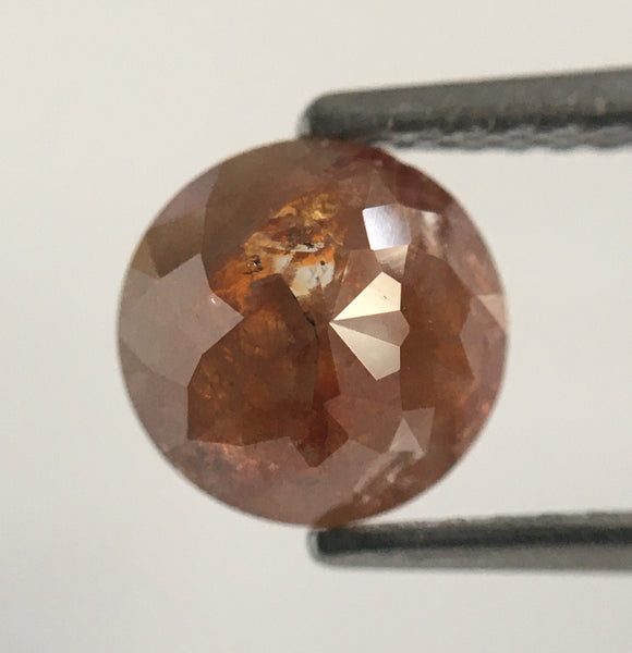 1.42 Ct Brown Round Shape Rose cut Loose Natural Diamond, 6.80 mm x 3.49 mm Rose cut Loose Natural diamond low price SJ51/15