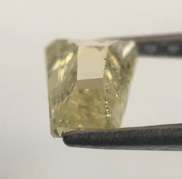 0.48 Ct Fancy Yellow Geometric shape Natural Loose Diamond, 5.83 mm X 4.51 mm X 2.04 mm Natural Diamond Use for Jewelry making SJ48/06