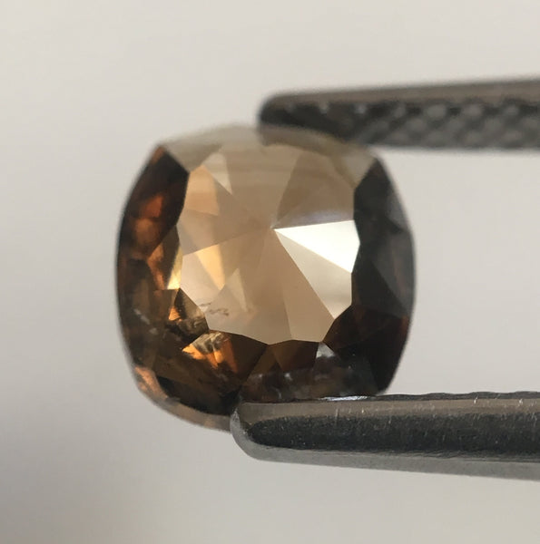 0.95 Ct Oval Brown Natural Loose Diamond 6.98 mm X 6.17 mm X 2.42 mm Natural Loose Diamond SJ48/08