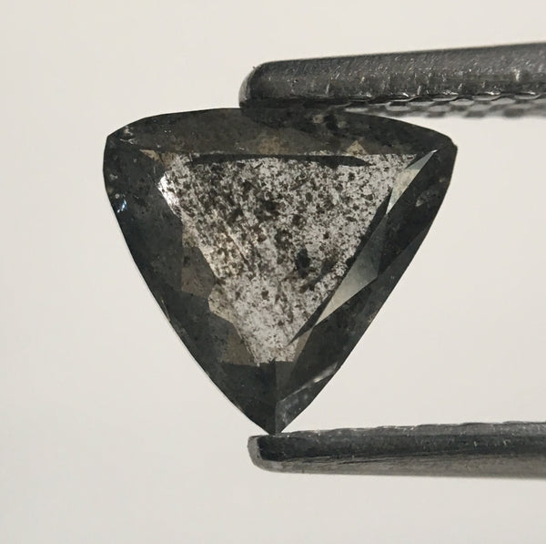 0.81 Ct Triangle Shape Natural Loose Diamond Gary Color 6.43 mm x 6.94 mm X 2.37 mm, Natural Loose Diamond for rings SJ48/25