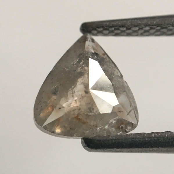 0.88 Ct Fancy Color Pear Cut Natural Loose Diamond, 7.45 mm X 7.03 mm X 2.22 mm Fancy Shape Natural Loose Diamonds SJ49/68