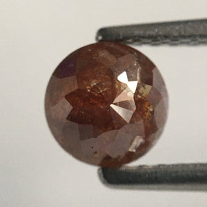 0.91 Ct Brown Round Shape Rose cut Loose Natural Diamond, 5.32 mm x 3.55 mm Rose cut Loose Natural diamond low price SJ51/04