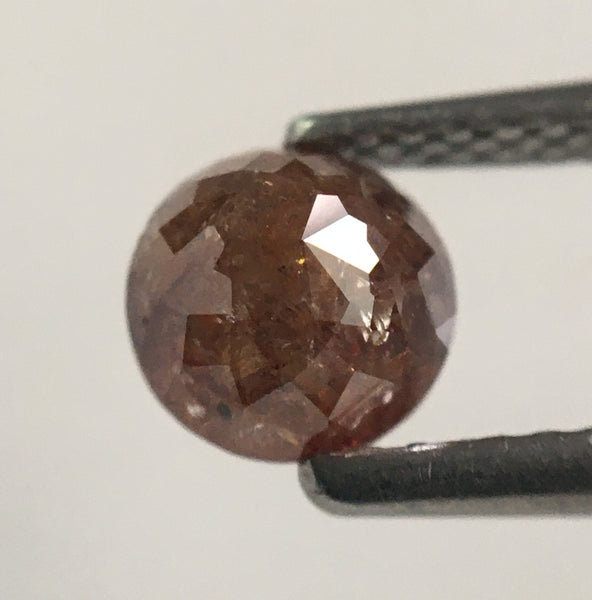 0.92 Ct Brown Round Shape Rose cut Loose Natural Diamond, 5.42 mm x 3.50 mm Rose cut Loose Natural diamond low price SJ51/08