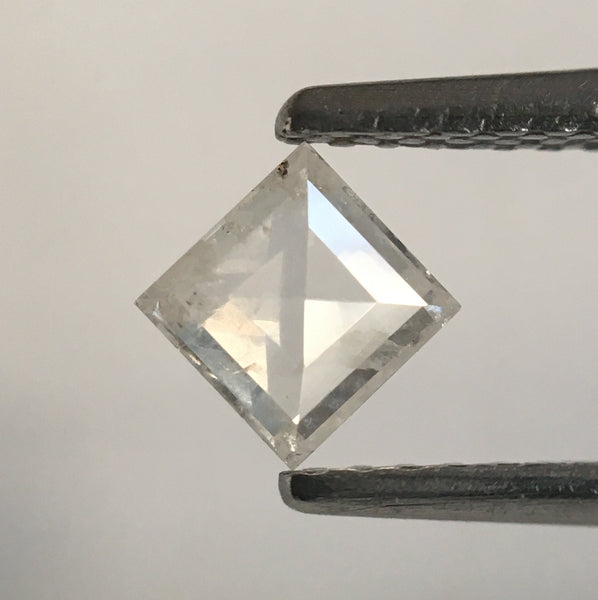0.31 Ct light Grey Square Shape Natural Loose Diamond, 3.92 mm X 1.62 mm Fancy Loose Diamond SJ52/25
