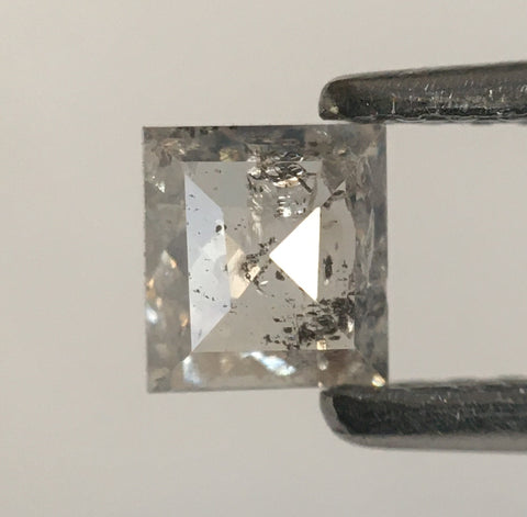 0.32 Ct Fancy Grey Square Shape Natural Loose Diamond, 4.19 mm X 1.71 mm Fancy Loose Diamond SJ52/27