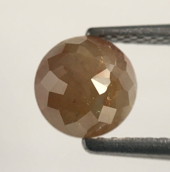 1.31 Ct Yellowish Brown Round Shape Rose cut Loose Natural Diamonds, 6.21 mm X 3.74 mm Rose cut Loose Natural diamond low price SJ51/24
