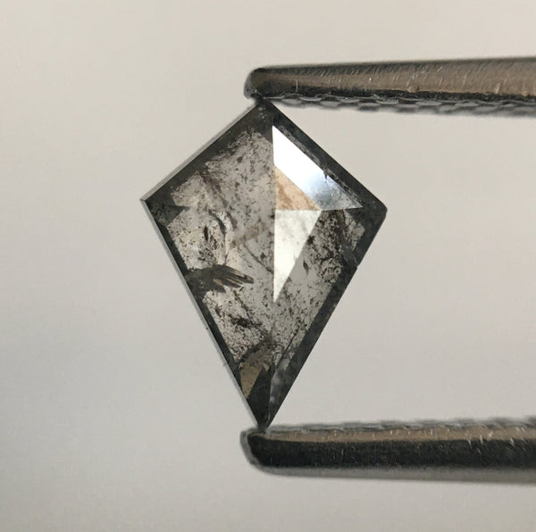 0.42 Ct Kite shape Natural Loose Diamond 6.85 mm X 4.46 mm X 1.83 mm Kite Shape Brilliant grey Loose Diamond SJ52/61