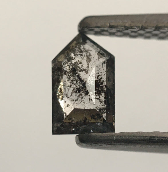 0.39 Ct Genuine Fancy Grey Color Geometric shape Natural Diamond, 5.74 mm X 3.46 mm X 1.85 mm Natural Loose Diamond SJ53/50