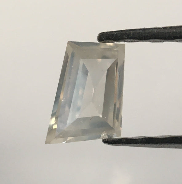 0.21 Ct light Grey geometric shape Natural Loose Diamond, 4.31 mm X 3.12 mm x 1.47 mm antique Shape Natural Loose Diamond For ring SJ52/24