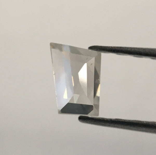 0.21 Ct light Grey geometric shape Natural Loose Diamond, 4.31 mm X 3.12 mm x 1.47 mm antique Shape Natural Loose Diamond For ring SJ52/24