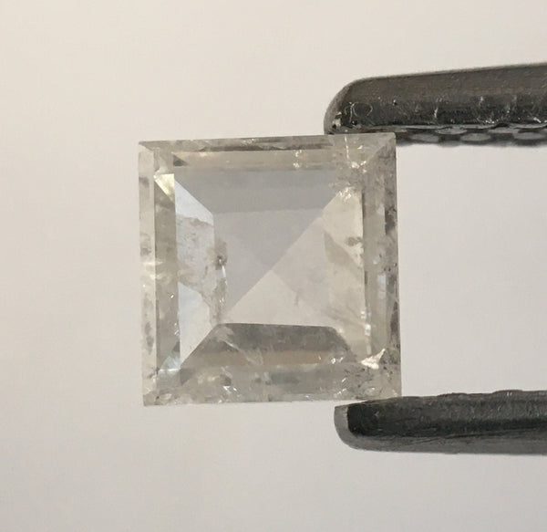 0.31 Ct light Grey Square Shape Natural Loose Diamond, 3.92 mm X 1.62 mm Fancy Loose Diamond SJ52/25