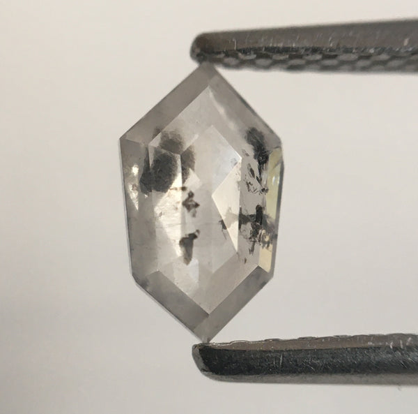 0.43 Ct Grey Natural Shield Shape Natural Loose Diamond, 6.88 mm X 4.12 mm X 1.81 mm Shield Shape Loose Diamond best for rings SJ52/36