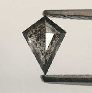 0.49 Ct Grey Kite shape Natural Loose Diamond 6.71 mm X 5.07 mm X 2.35 mm Kite Shape Brilliant grey Loose Diamond SJ52/59