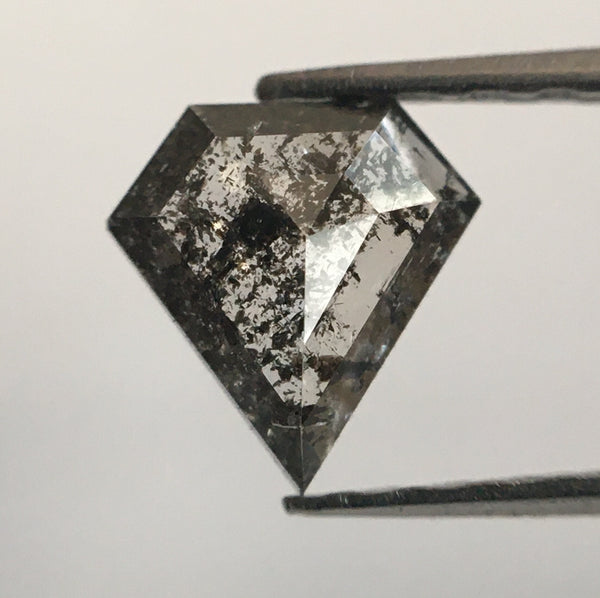 0.44 Ct Fancy Grey Color Diamond Shape Natural Loose Diamond, 5.98 mm x 5.66 mm x 1.77 mm Fancy Shape Natural Loose Diamond for ring SJ53/04