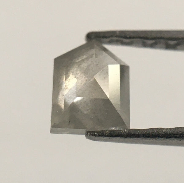0.35 Ct Genuine Fancy Grey Color Geometric shape Natural Diamond, 4.70 mm X 3.15 mm X 1.93 mm Natural Loose Diamond SJ53/44