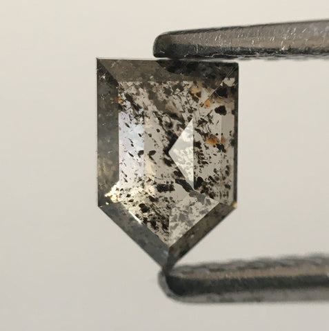 0.47 Ct Genuine Fancy Grey Color Geometric shape Natural Diamond, 5.84 mm X 3.82 mm X 1.94 mm Natural Loose Diamond SJ53/48
