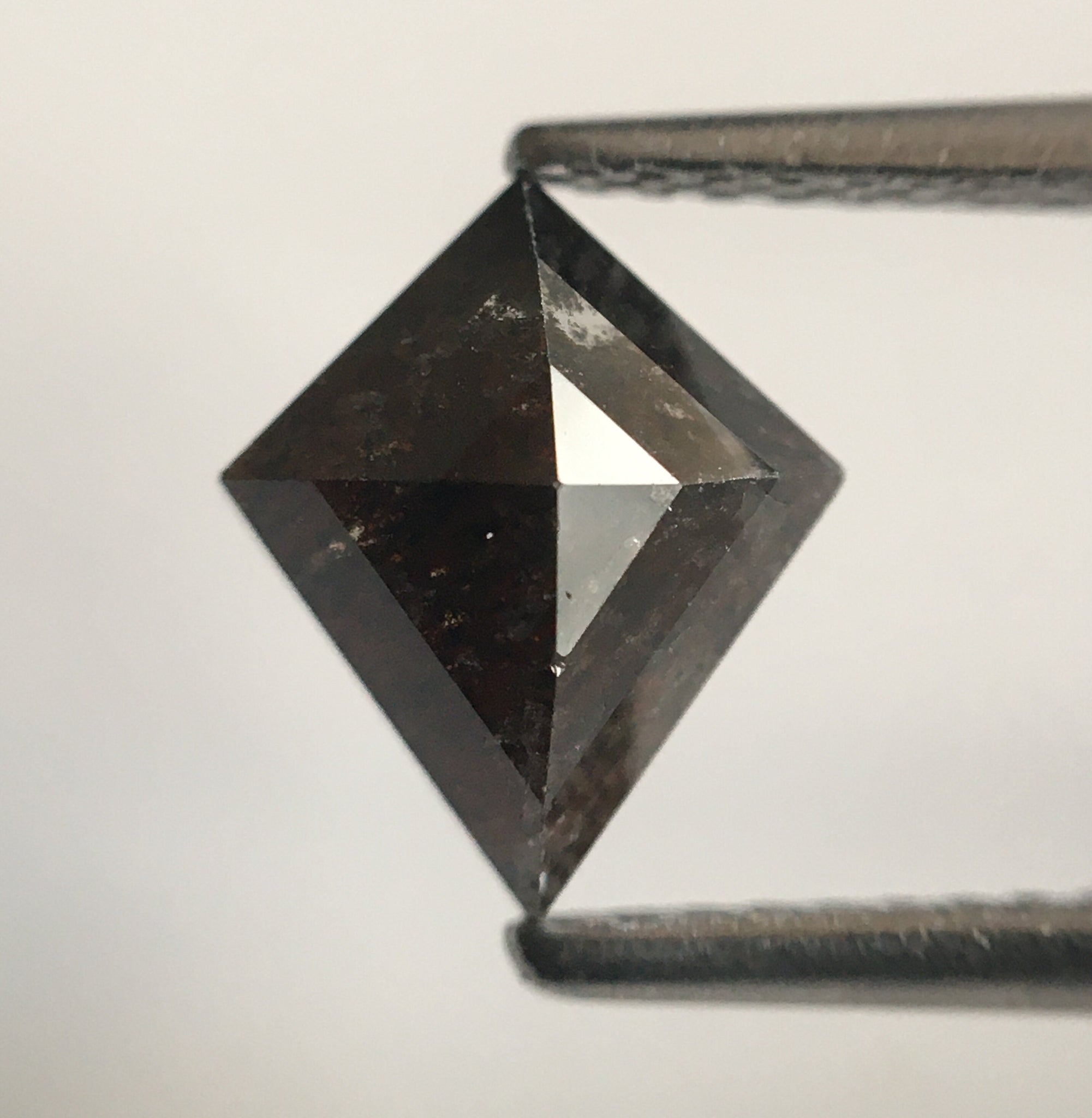 1.39 Ct Kite Shape Natural Loose Diamond 8.73 mm X 7.35 mm X 3.80 mm Grey Black Color Kite shape Diamond Use for Jewellery SJ54/16