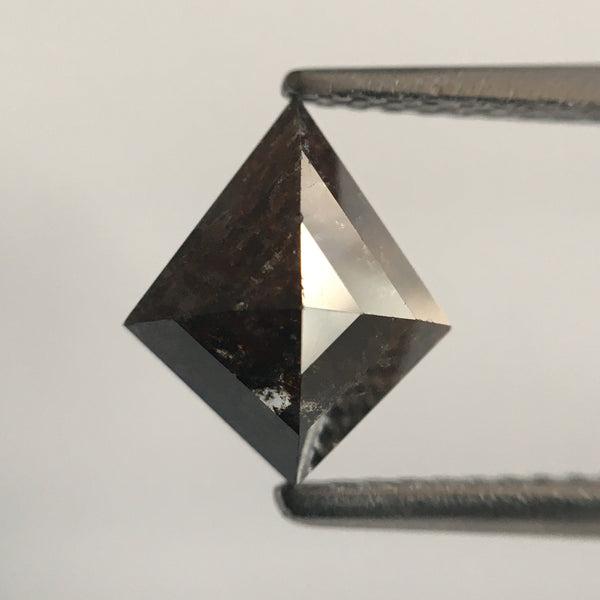 1.39 Ct Kite Shape Natural Loose Diamond 8.73 mm X 7.35 mm X 3.80 mm Grey Black Color Kite shape Diamond Use for Jewellery SJ54/16