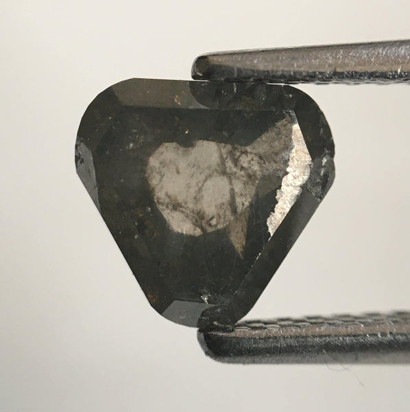 1.25 Fancy Color Geometric shape Natural Loose Diamond, 6.39 mm X 6.78 mm X 3.21 mm Natural Loose Diamond Use for Jewelry making SJ54/35