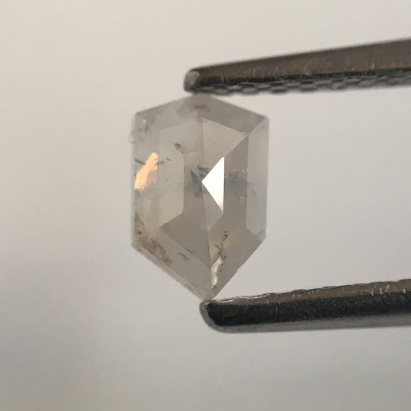 0.51 Ct Shield Shape Light Gray Color Natural Loose Diamond, 5.77 mm x 3.77 mm x 2.53 mm Geometry shape Natural Loose Diamond SJ56/34