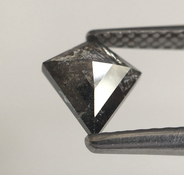 0.77 Ct 7.23 mm x 6.33 mm x2.57 mm Fancy Grey Color kite shape Natural Loose Diamond, Geometric Shape Natural Diamond Use For Sale SJ60/44