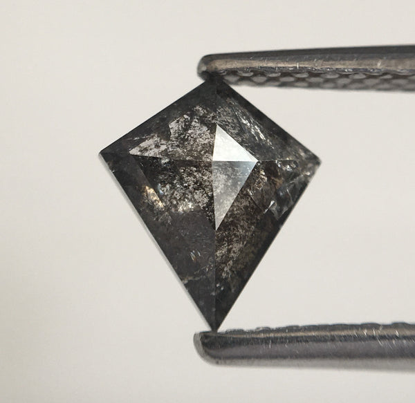 0.77 Ct 7.23 mm x 6.33 mm x2.57 mm Fancy Grey Color kite shape Natural Loose Diamond, Geometric Shape Natural Diamond Use For Sale SJ60/44