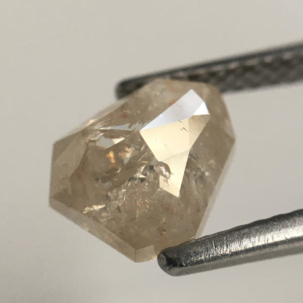 1.93 Ct Fancy Color Shield Shape Natural Loose Diamond, 8.30 mm X 7.00 mm X 3.80 mm Geometry shape Natural Loose Diamond SJ59/20