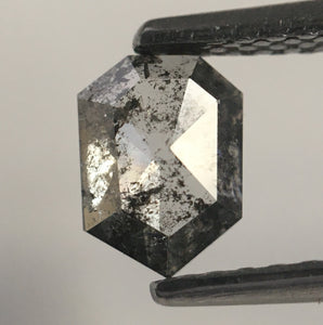 0.43 Ct Natural Loose Diamond Salt and Pepper Shield Shape, 6.12 MM x 4.49 MM x 1.58 MM Fancy Shape Polished Diamond best for ring SJ61/21