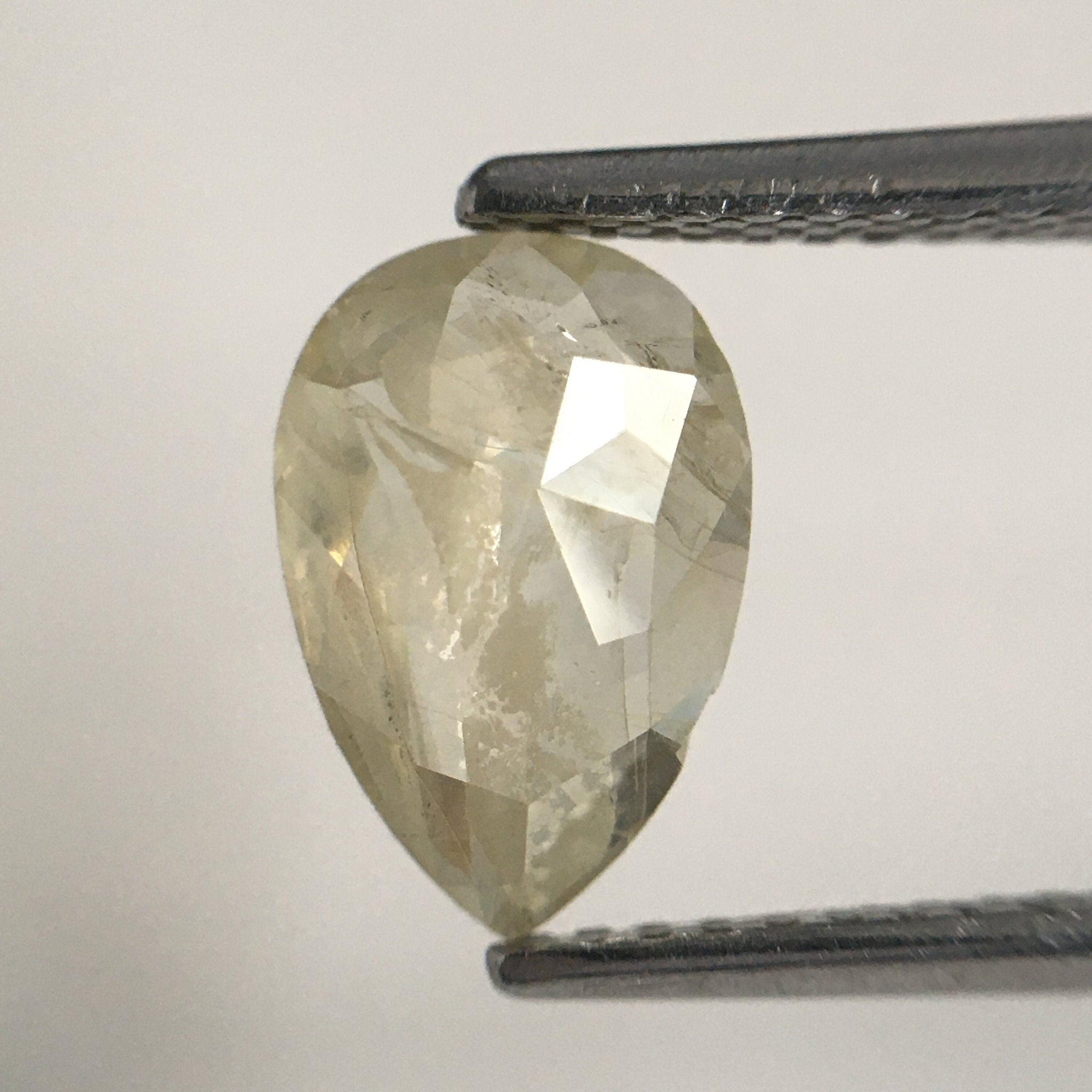 2.15 Ct, Natural Rough Diamond,White Uncut Diamond,Loose Diamond,Fancy Raw  Stone