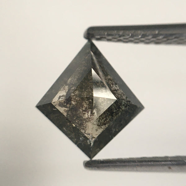 1.10 Ct Natural Loose Diamond Grey Color Kite shape Salt and Pepper 8.84 MM x 7.89 MM x 2.82 MM Kite Shape grey Loose Diamond SJ62/37