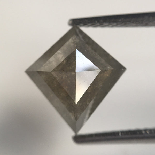 2.69 Ct Natural Loose Diamond Kite Shape, 10.55 MM X 9.72 MM X 4.42 MM Fancy Grey Color Geometric shape natural diamond for Jewelry SJ64/43