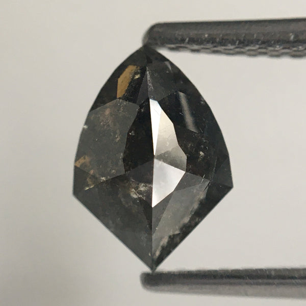 1.05 Ct Natural Loose Diamond Fancy Shape 7.99 MM X 5.61 MM X 3.24 MM Salt and Pepper Geometric shape Natural Diamond SJ64/57
