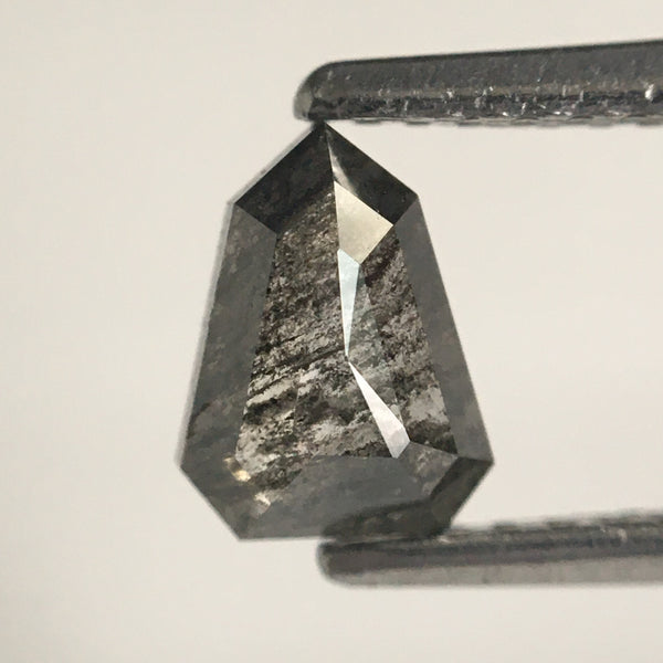 0.71 Ct Shield shape Natural loose diamond, 6.32 MM X 4.80 MM X 2.49 MM Fancy grey geometric shape polished diamond best for ring SJ64/60