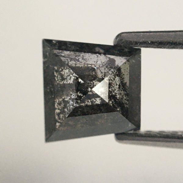 1.43 Ct Trapeze shape Natural loose diamond, 6.22 MM x 6.55 MM x 3.52 MM Fancy grey geometric shape polished diamond best for ring SJ65/04