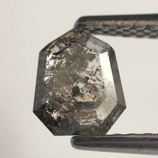 0.72 Ct Shield Shape Light Gray Color Natural Loose Diamond, 6.41 mm x 5.32 mm X 2.09 mm Geometry shape Natural Loose Diamond AJ14/46