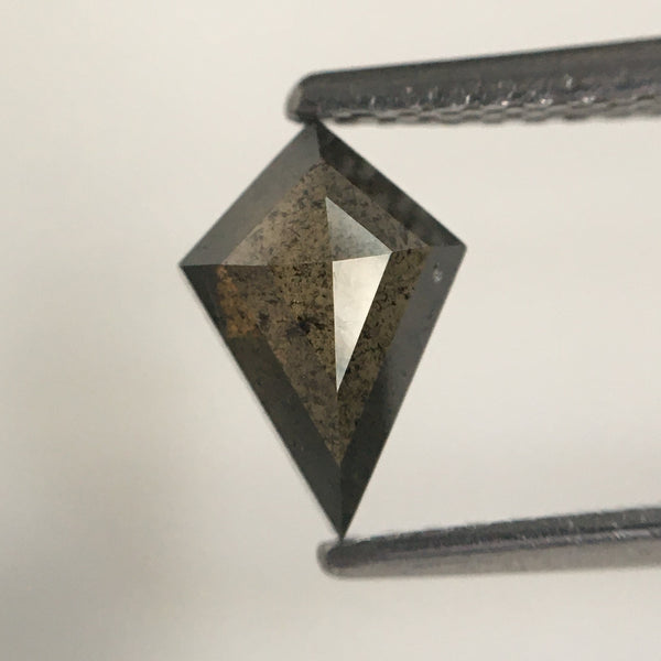 0.71 Ct Natural Loose Diamond Kite Shape, 7.89 MM X 5.41 MM X 2.52 MM Fancy Grey Color Geometric shape natural diamond for Jewelry SJ64/54