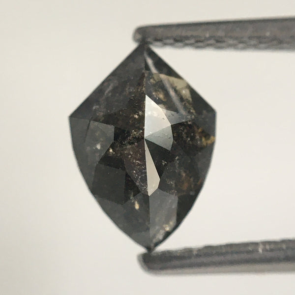 1.05 Ct Natural Loose Diamond Fancy Shape 7.99 MM X 5.61 MM X 3.24 MM Salt and Pepper Geometric shape Natural Diamond SJ64/57