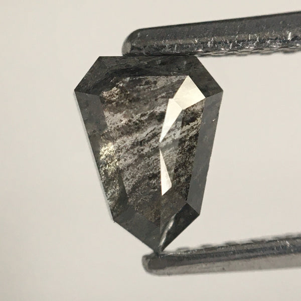 0.71 Ct Shield shape Natural loose diamond, 6.32 MM X 4.80 MM X 2.49 MM Fancy grey geometric shape polished diamond best for ring SJ64/60